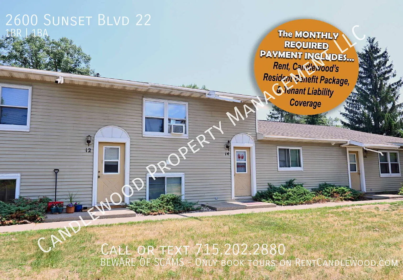Pet Friendly - One Bedroom - Split Level Townhome Style Apartment - Available November 1st! — Photo 1