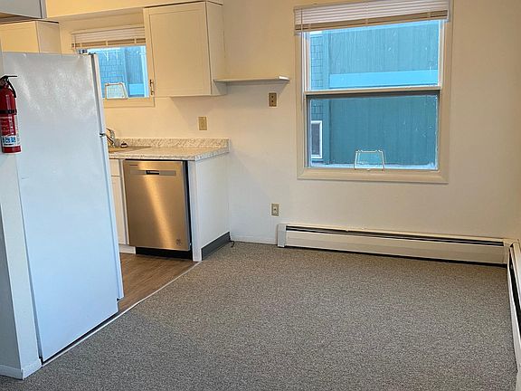Dining area and kitchen