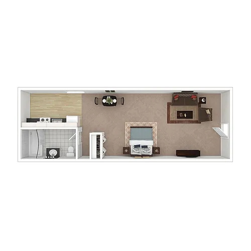 Floor plan Studio