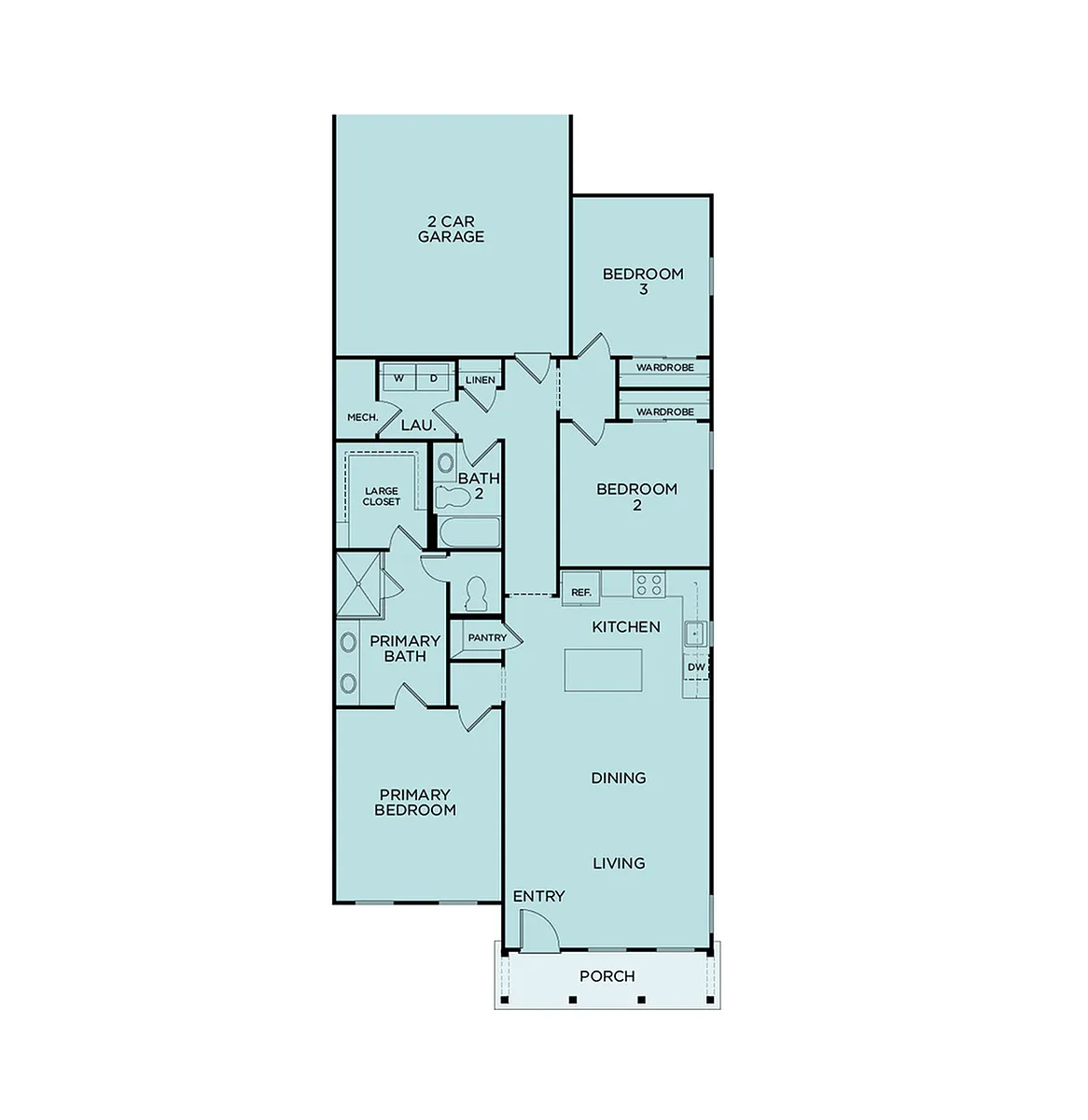 Floor plan Magnolia