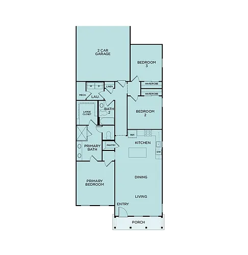 Floor plan Magnolia