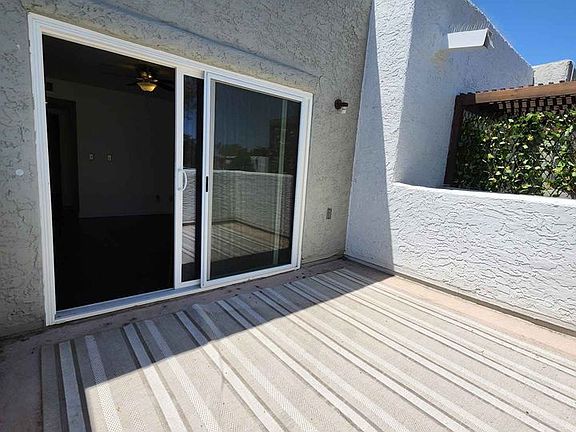 Master bedroom balcony