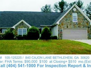 840 Cajon Ln, Bethlehem, GA 30620