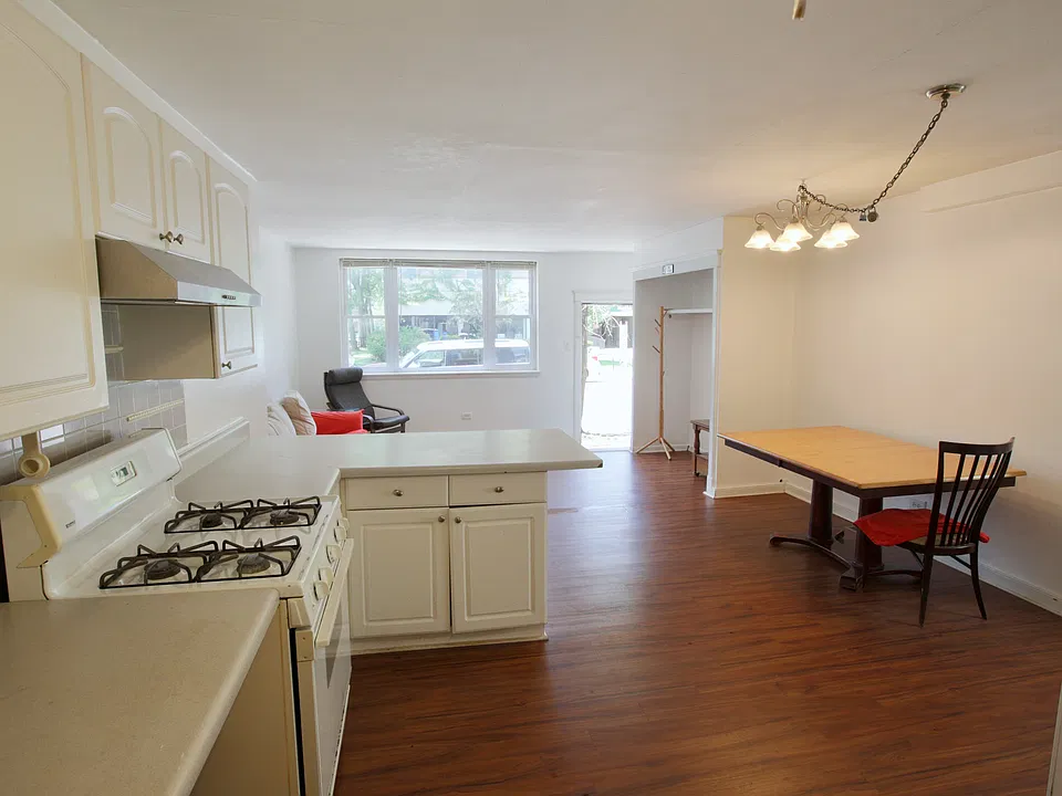 from kitchen looking toward front of apartment