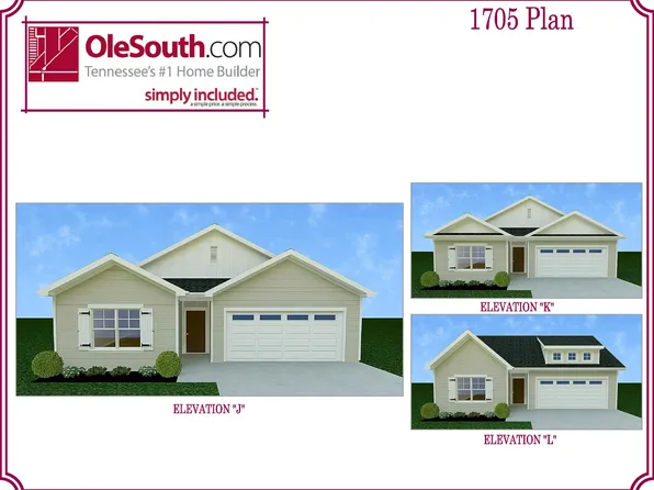 1705 Elevation JKL Plan, Stillwater