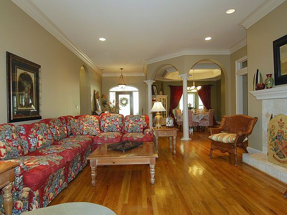 Living Room with Fireplace