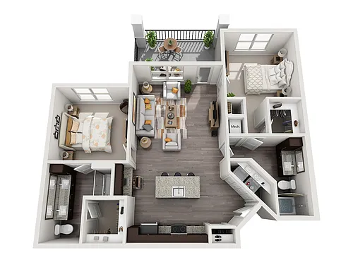 Floor plan B1