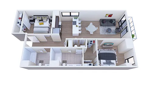 Floor plan B1