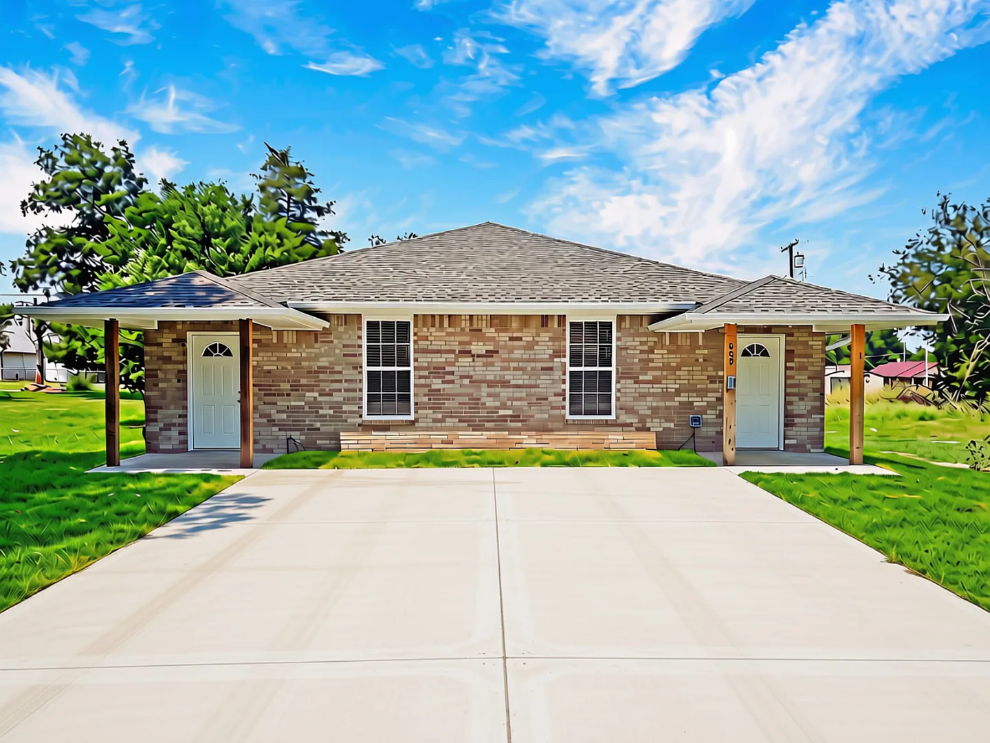 Brand-New 3-Bedroom Modern Duplex Unit in NW Lawton — Photo 1