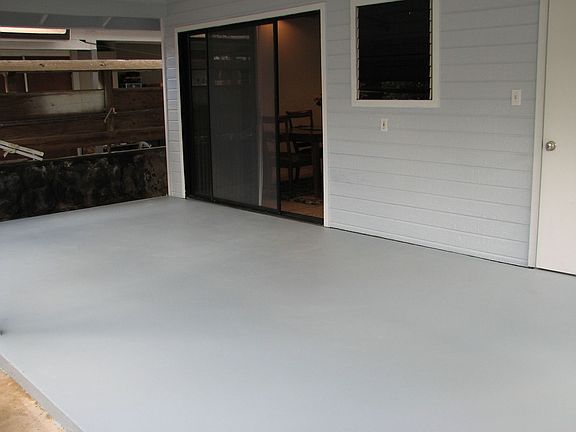 outside covered patio
