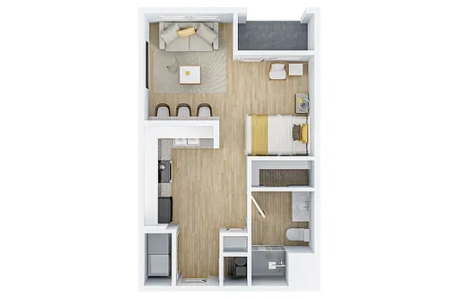 Floor plan EFF1-Essential Living