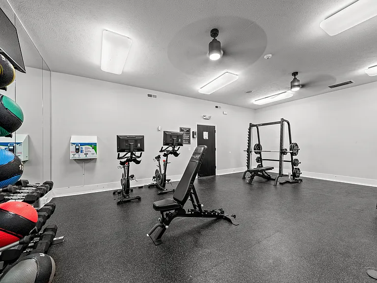 24 Hour Gym at Dover Hills Apartments in Kalamazoo