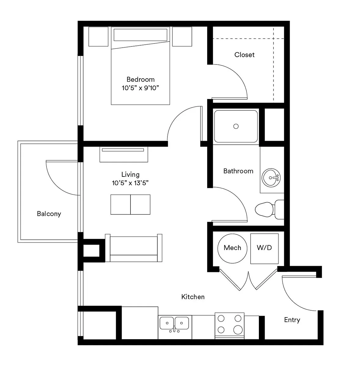 Floor plan The Tower S3