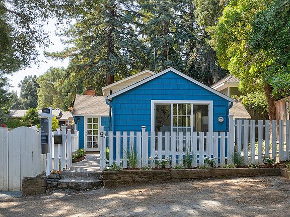 Front of Home. Fenced. On a Great Street close to downtown Los Gatos!