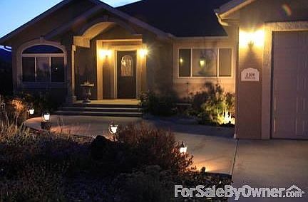 Landscape lighting
						:
						Keeps exterior lit at night provides added security.