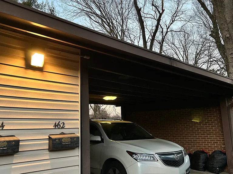 COVERED 2 CAR PARKING