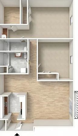 Two Bedroom Two Bedroom