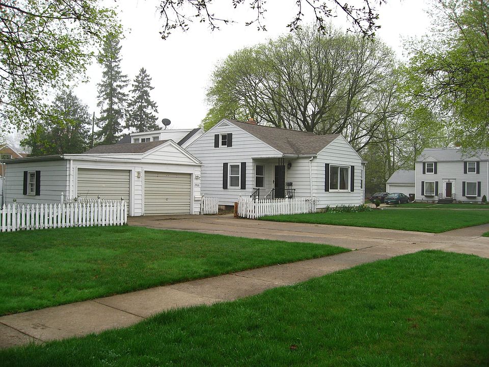 Double car garage with electric openers