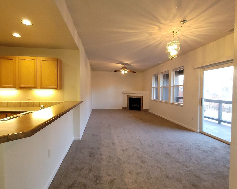 Living room and dining