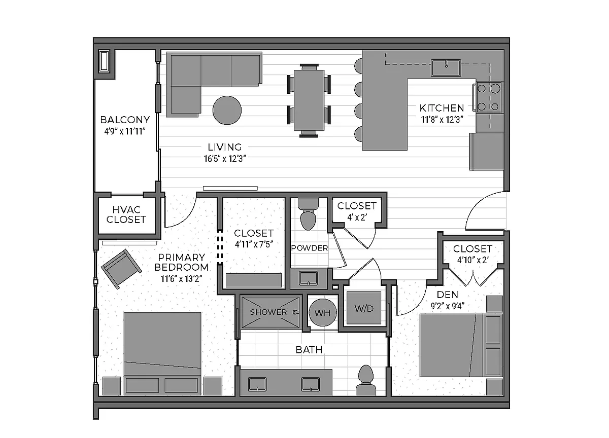 Floor plan Plan Q
