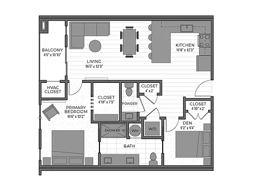 Floor plan Plan Q