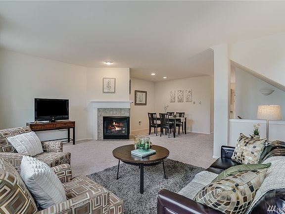 Contemporary and open floor plan living. 