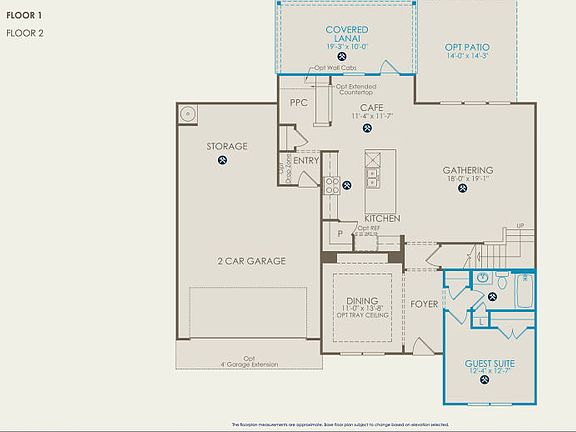 Woodward Floor Plan, Quick Move-In Home, Floor 1