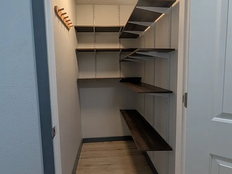 Storage closet/pantry space.