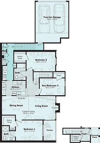 Floor plan Bordeaux-Bastien