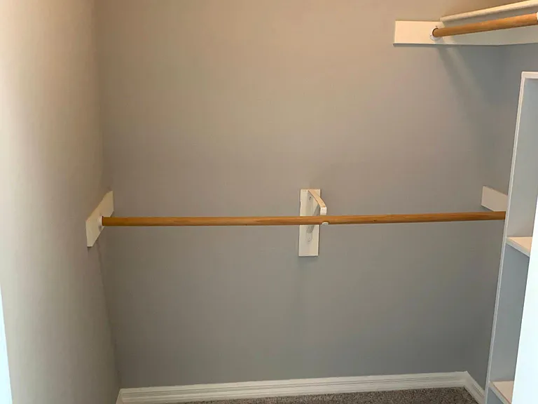 Master walk-in closet