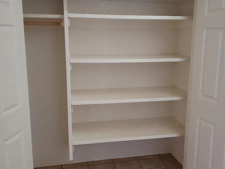 Pantry shelves