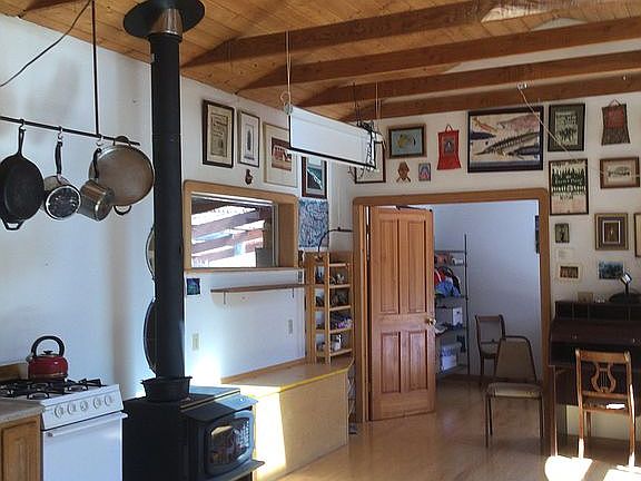 House1 wood stove,northview