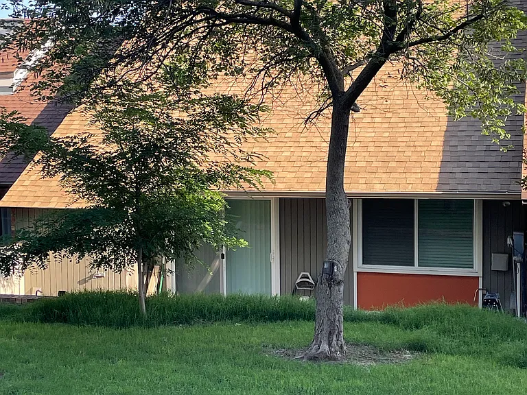 Back view from greenbelt