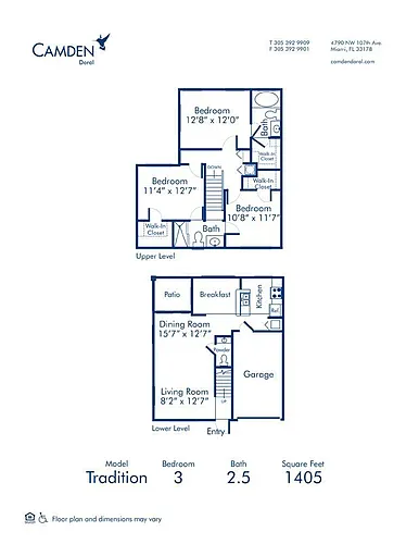 Floor plan Tradition