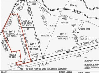 LOT 1 Gurno Lake Ln, Hayward, WI 54843