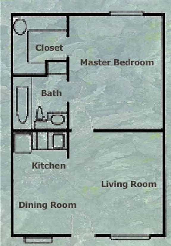 Floor plan La Jolla