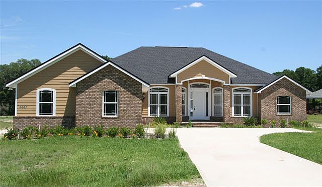 Front of home.
