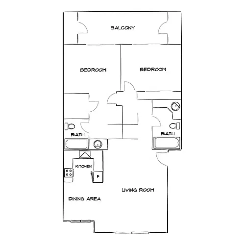 Floor plan Design 2D20