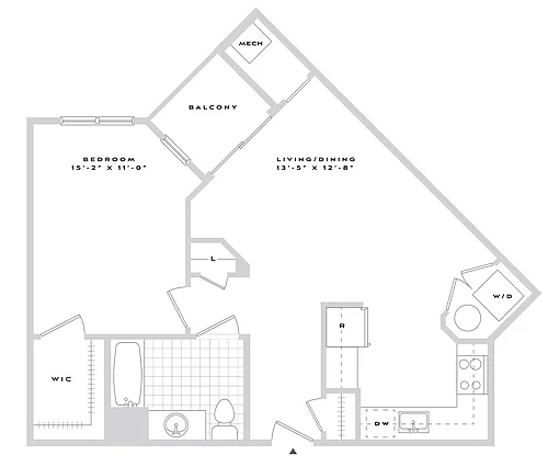 Floor plan B1-A05