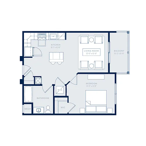 Floor plan A1C