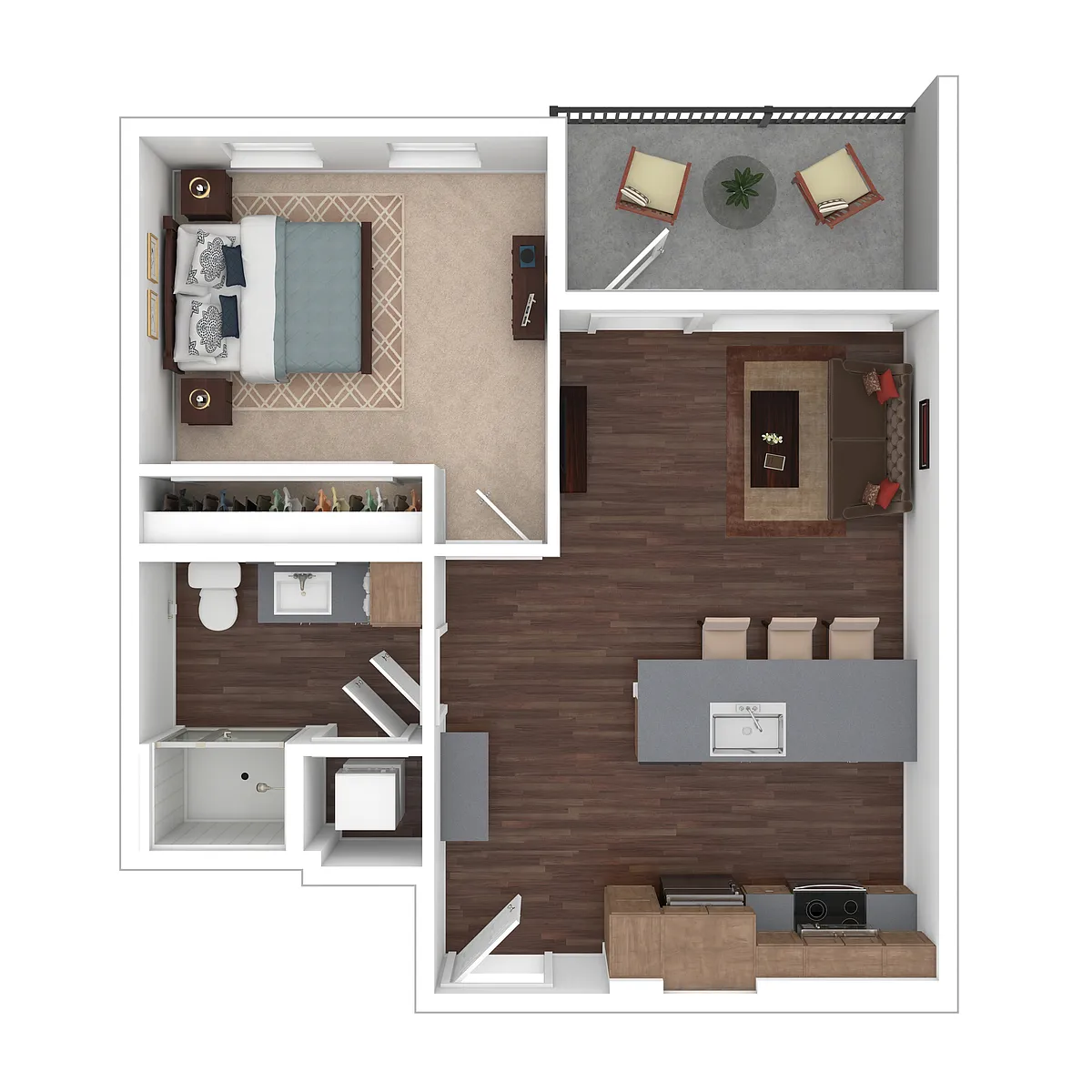 Floor plan A01