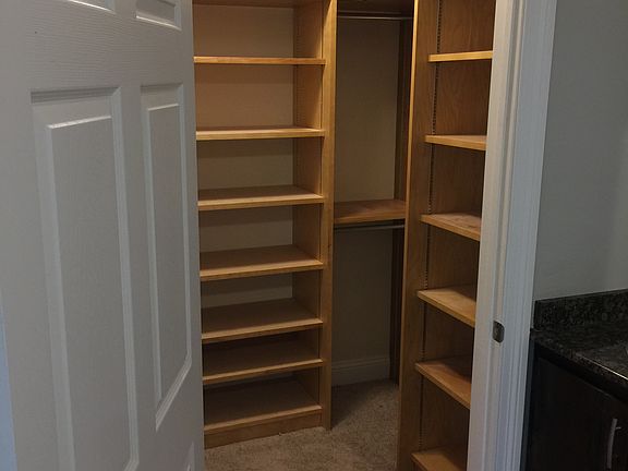 Walk in master closet