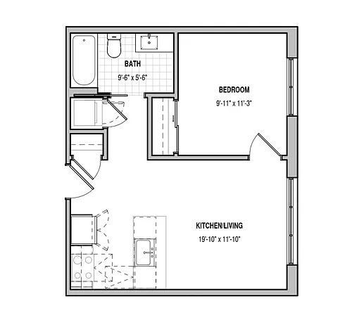 Floor plan 203