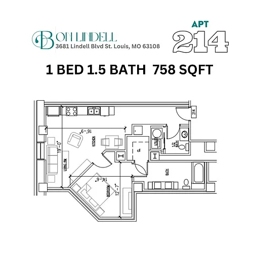 Floor plan 214