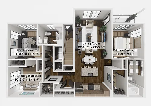 Floor plan The Establisher