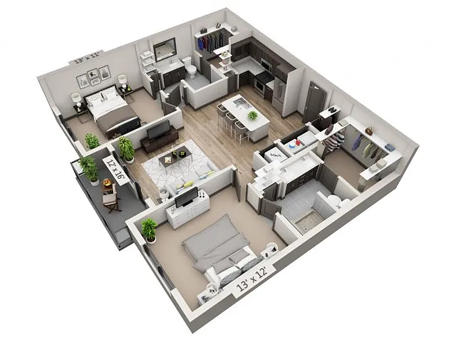 Floor plan Rio Grande