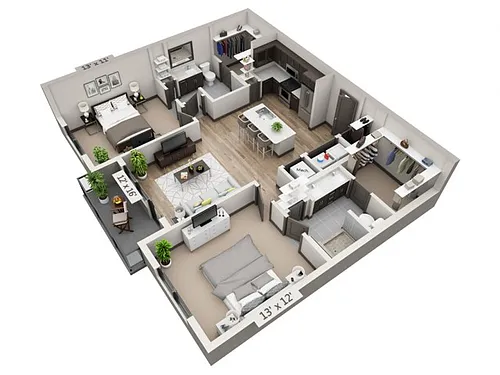 Floor plan Rio Grande