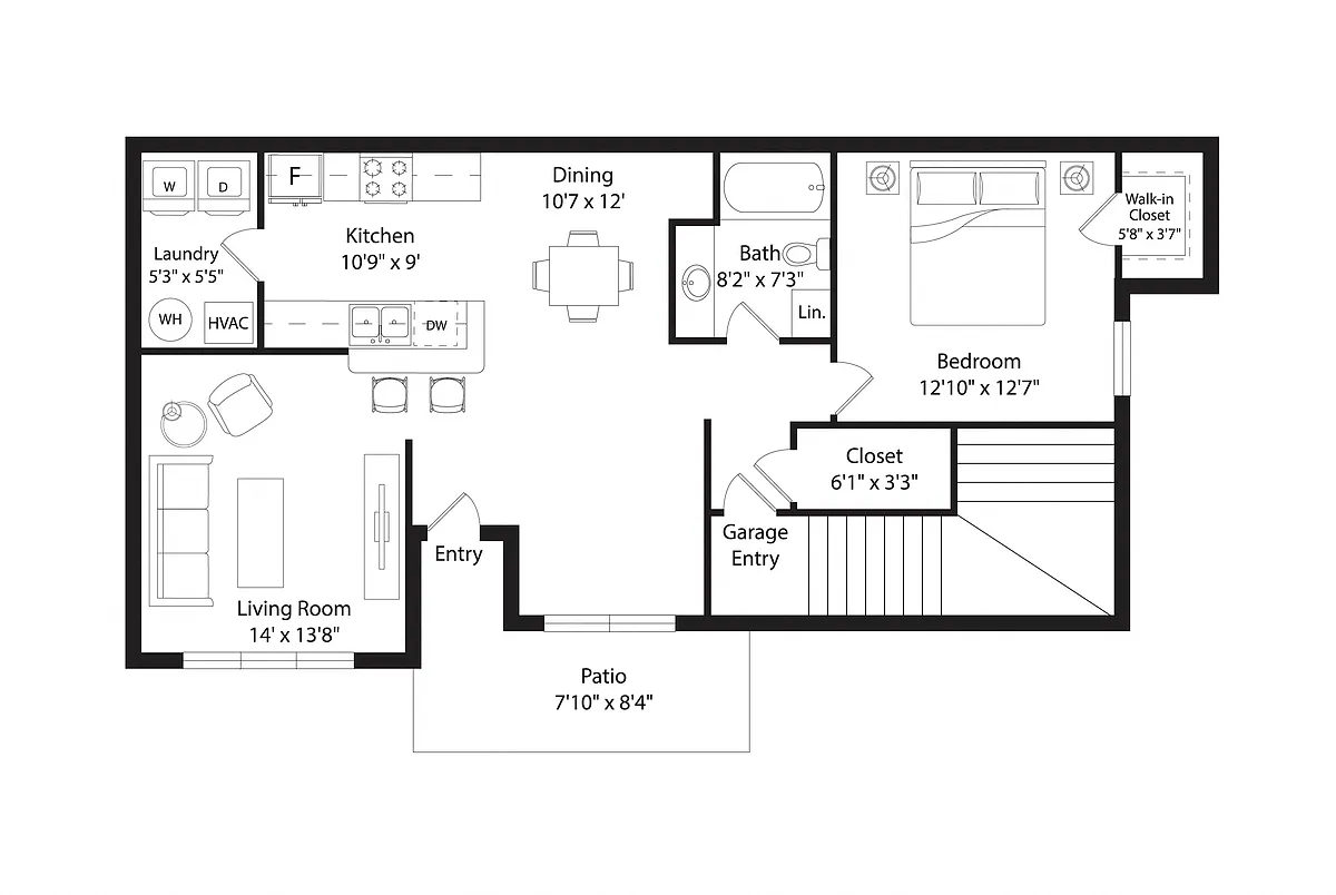 Floor plan A2R