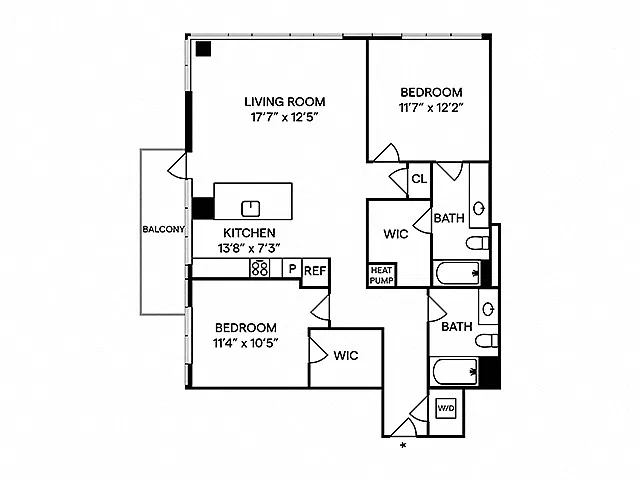 Floor plan B3