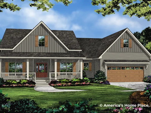Berglund Modern Farmhouse Plan, Anderson, SC: Build On Your Lot
